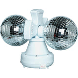 Argos Twin Rotating Double Disco Ball Lamp Novelty Light 31cm- Buy online at McGrocer