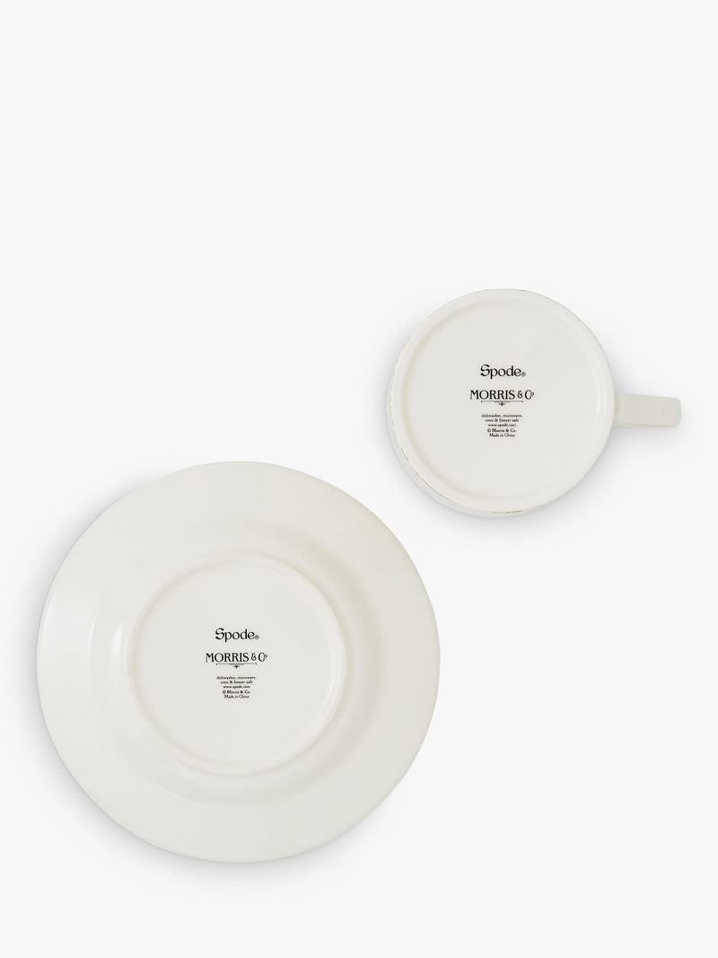 Morris & Co. cup and saucer set Blackthorn 280ml, UK version