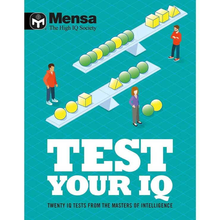 Mensa IQ and Logic puzzle book, imported from the UK