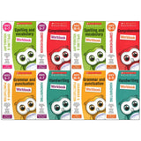 Costco UK English Skills 4 Book Pack - Educational Workbook Set (Ages 4-11)- Buy online at McGrocer