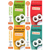 English skills 4 book pack for children ages 4-11 (British brand)