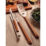 Costco UK Tramontina BBQ Hardwood Tool Set 3 Piece- Buy online at McGrocer