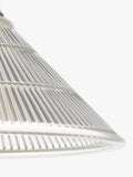 Där Boyd semi-flush prismatic glass ceiling light (British brand)