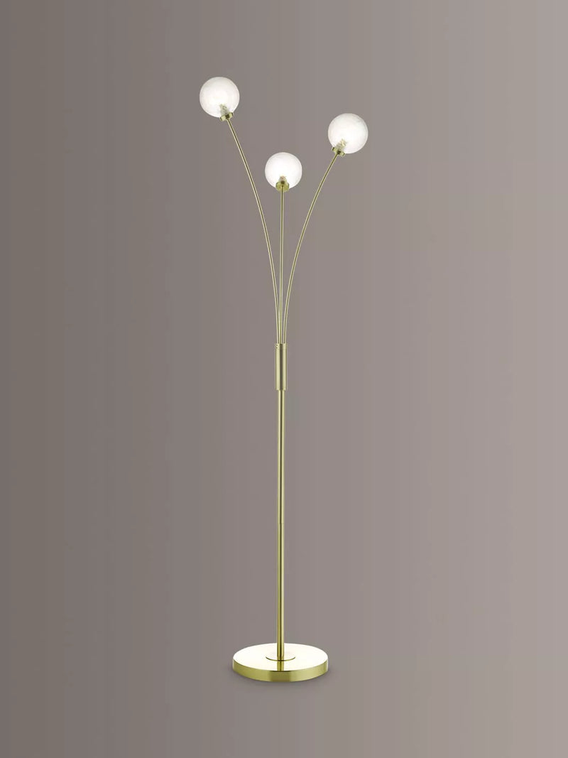 Där Avari floor lamp brass finish - British product