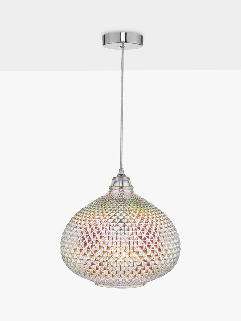 Där Roisin iridescent pendant light H26cm - British product