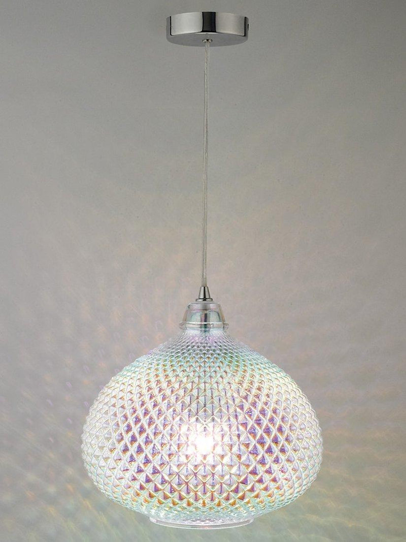 Där Roisin iridescent pendant light H26cm - British product