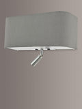 Där Ronda LED reading wall light polished finish, UK version