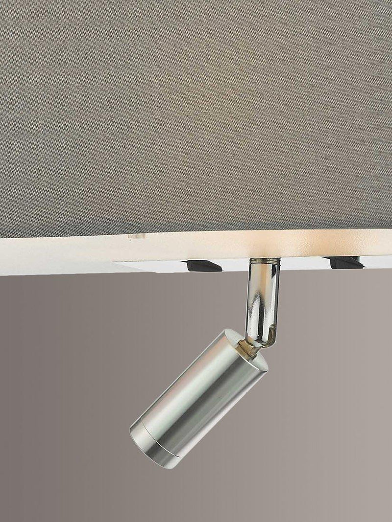 Där Ronda LED reading wall light polished finish, UK version