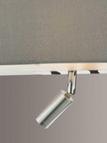 Där Ronda LED reading wall light polished finish, UK version