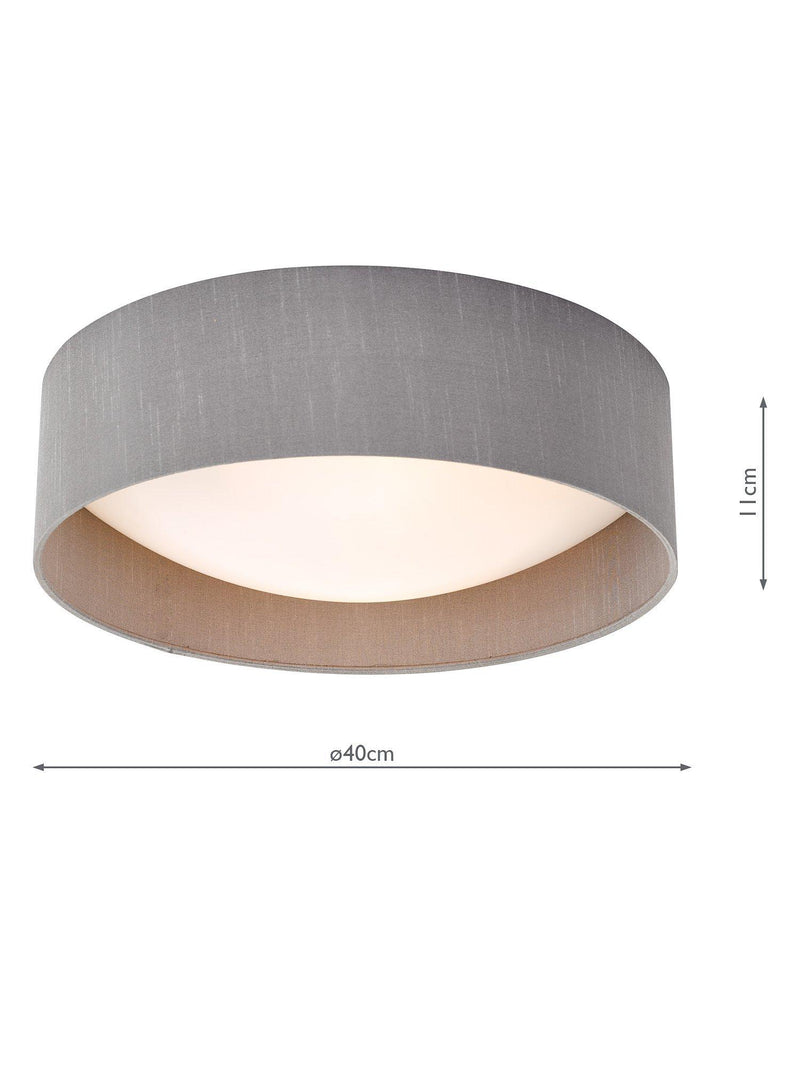 Där Nysa semi flush ceiling light 40cm - British product
