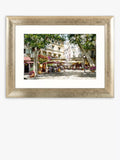John Lewis European Cafe Scene framed print 61.5x81.5cm, imported from the UK