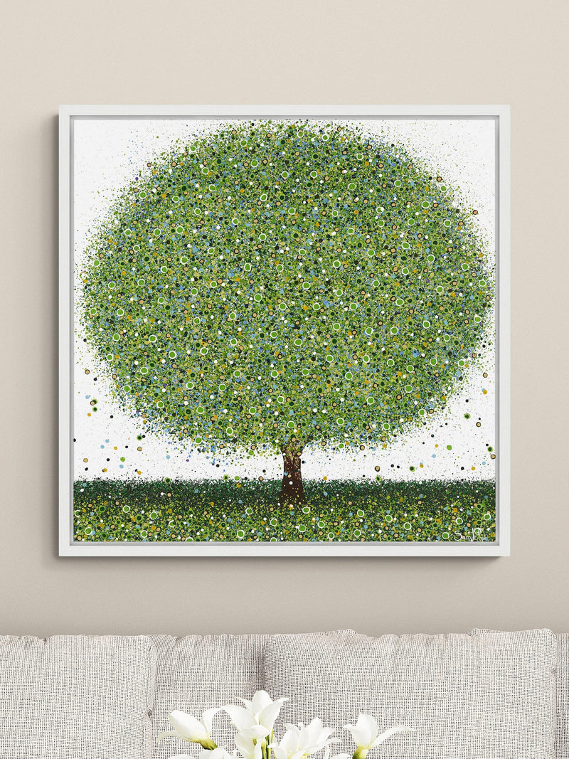 John Lewis Sarah Pye Silver Lining canvas print 86x86cm - British product