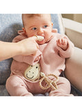 Matchstick Monkey giraffe teething set with finger toothbrush, imported from the UK