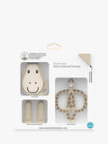 Matchstick Monkey giraffe teething set with finger toothbrush, imported from the UK