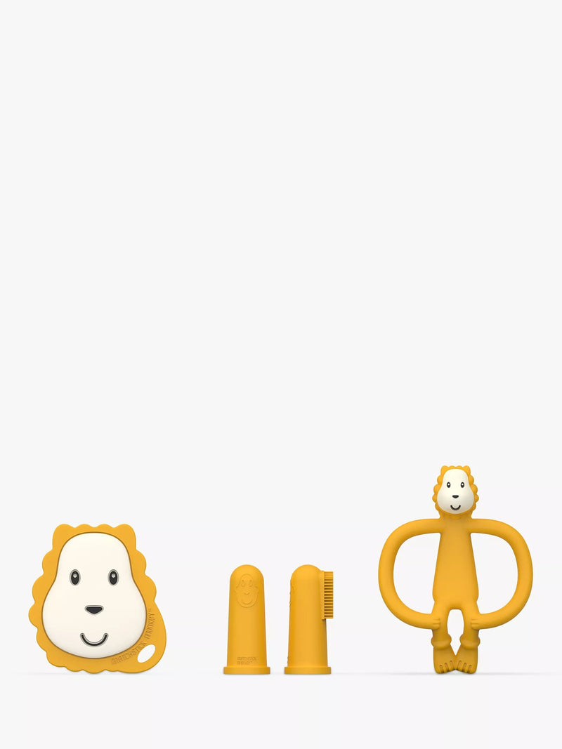 Matchstick Monkey lion teething set (British brand)