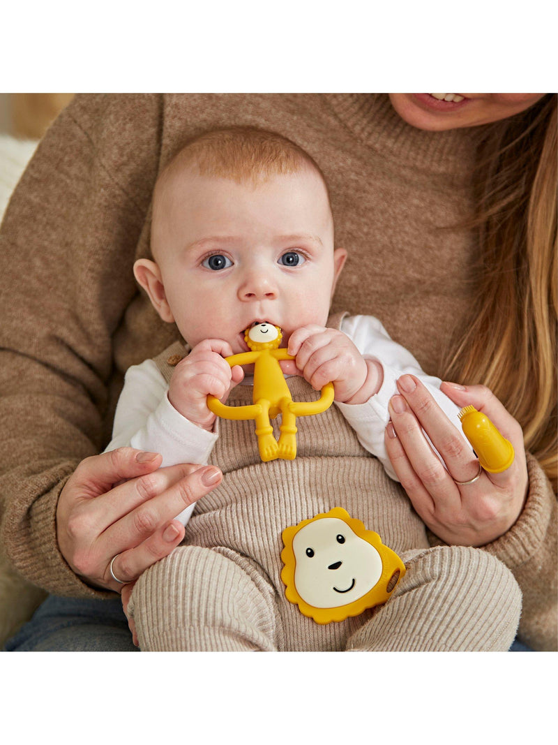 Matchstick Monkey lion teething set (British brand)