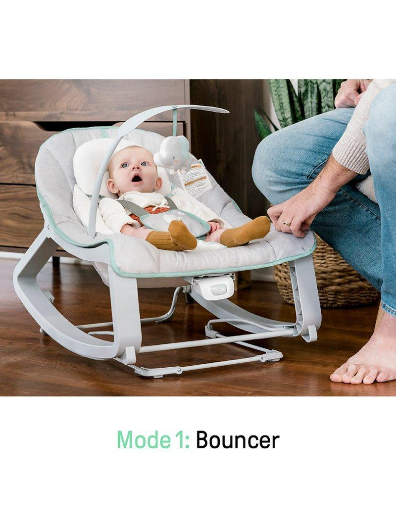 Ingenuity 3-in-1 bounce and rock seat for babies up to 40 pounds, UK version