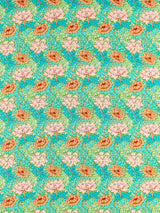 John Lewis Morris & Co. Chrysanthemum Ben Pentreath Furnishing Fabric, Summer- Buy online at McGrocer