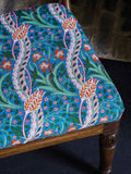 Morris & Co. daffodil pattern furnishing fabric cotton linen, imported from the UK