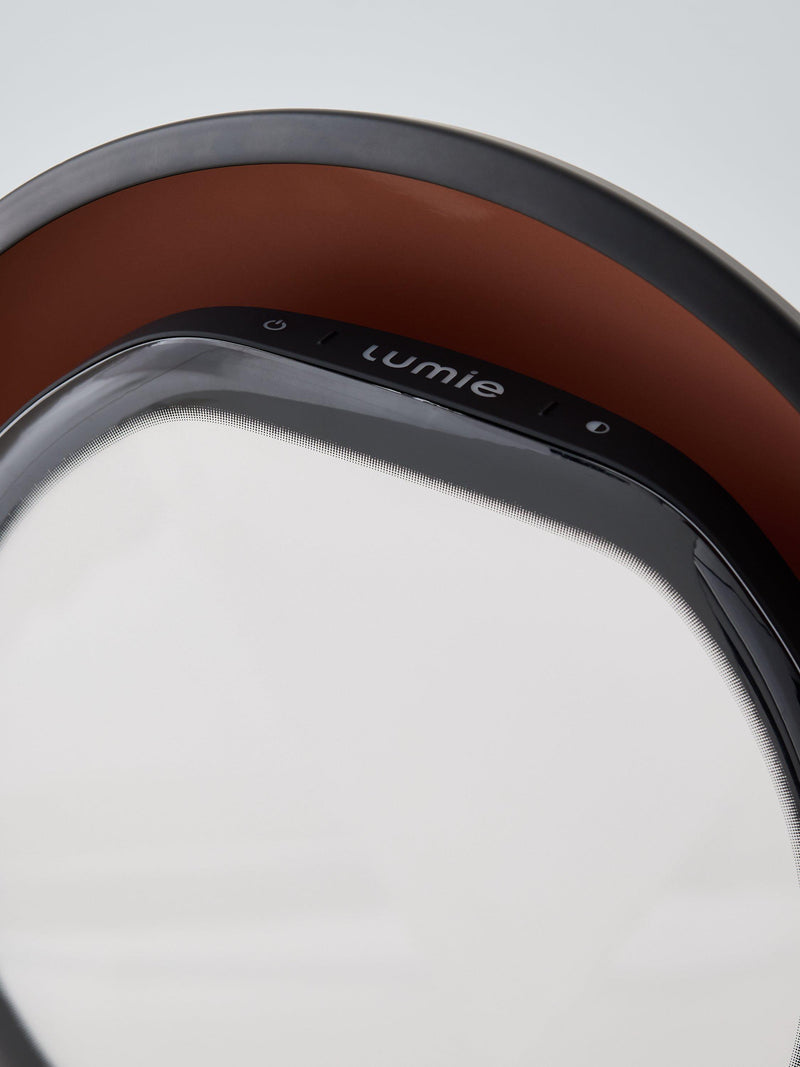 Lumie Halo light therapy lamp with touch control, imported from the UK
