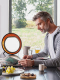Lumie Halo light therapy lamp with touch control, imported from the UK