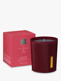 Rituals Ayurvedic scented candle with Indian rose and sweet almond oil, 290g, imported from the UK