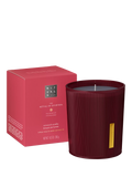 Rituals Ayurvedic scented candle with Indian rose and sweet almond oil, 290g, imported from the UK