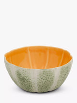 John Lewis Melon Earthenware Cereal Bowl 15cm Yellow/Green- Buy online at McGrocer