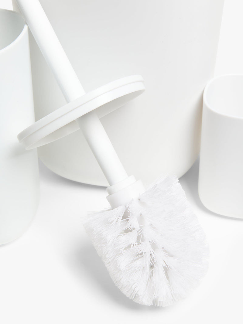 John Lewis bathroom accessories set bin tumbler toilet brush - British product