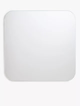 John Lewis John Lewis Curve Square Bathroom Mirror, 40x40cm- Buy online at McGrocer