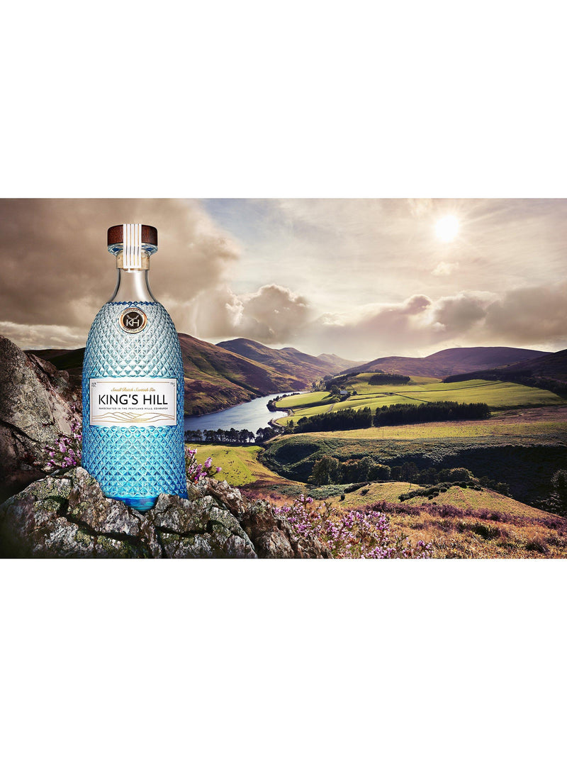 King's Hill dry gin 70cl - British product