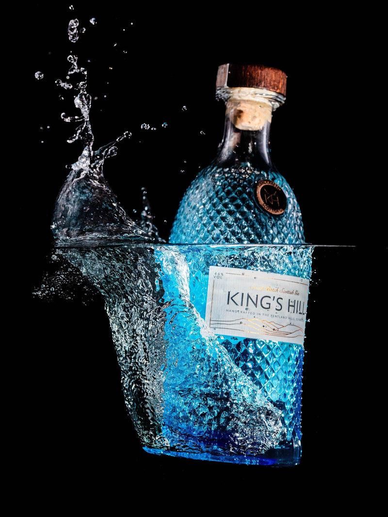 King's Hill dry gin 70cl - British product