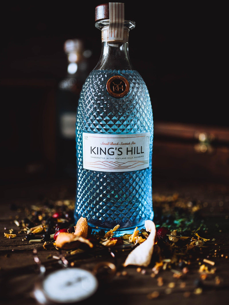 King's Hill dry gin 70cl - British product