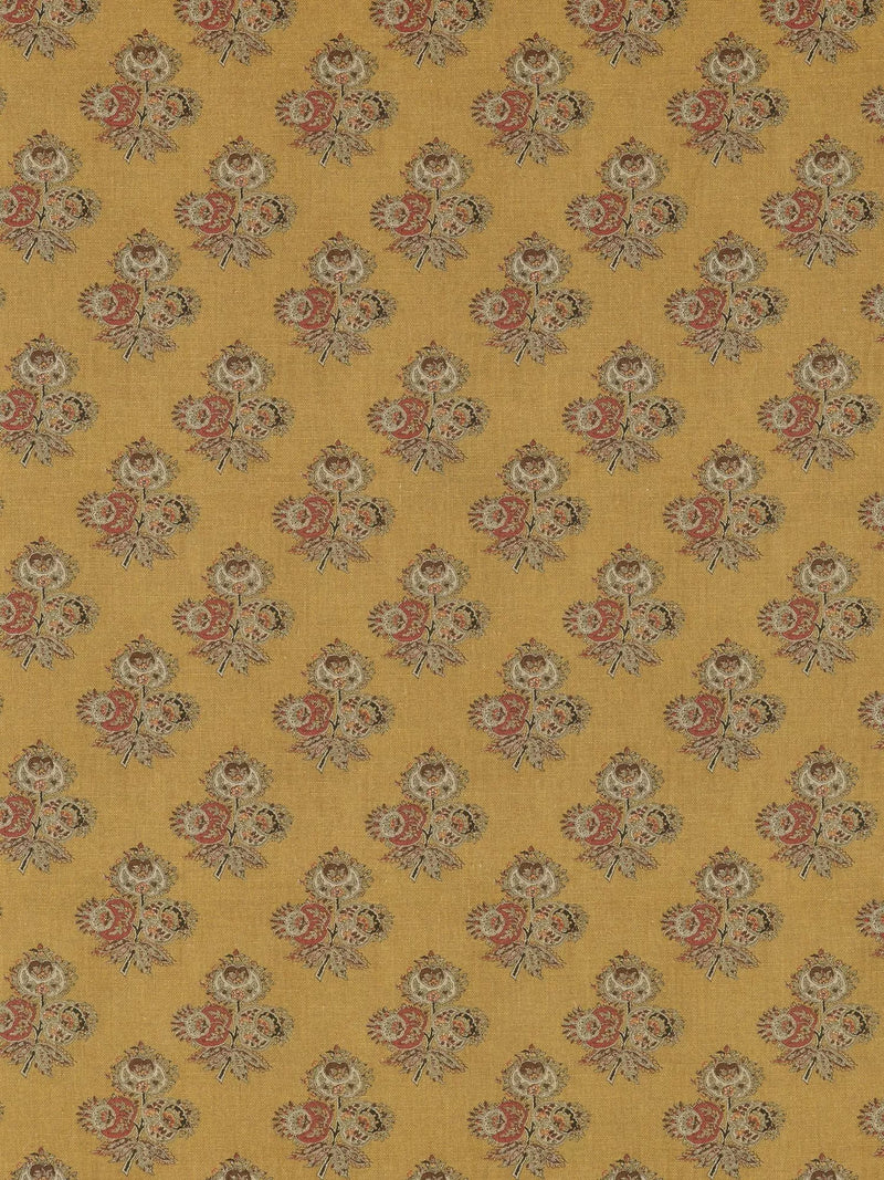 GP & J Baker Poppy Paisley Furnishing Fabric