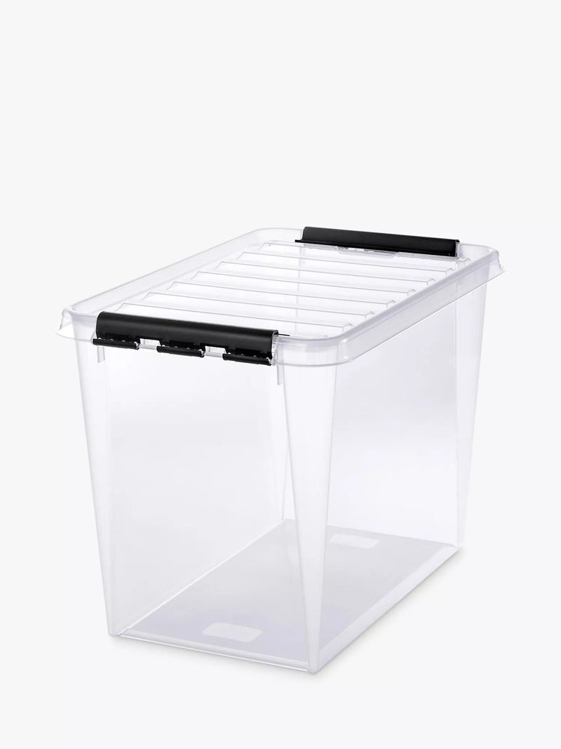SmartStore storage box with lid 66L (British brand)