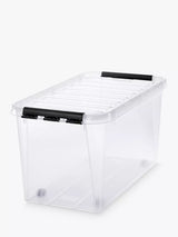 John Lewis SmartStore Classic Plastic Storage Box with Lid, 70L- Buy online at McGrocer
