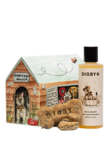 John Lewis Bramley Digby Dog Wash and Bedtime Calming Biscuits Gift Set 100ml & 2 Biscuits- Buy online at McGrocer