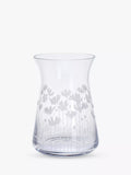 Dartington Crystal Bloom Cosmos clear vase H21cm - British product