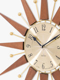 Acctim wall clock Woolcot natural 49cm - British product