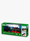 BRIO battery-operated steaming train toy (British brand)