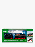 BRIO battery-operated steaming train toy (British brand)