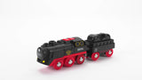 BRIO battery-operated steaming train toy (British brand)