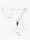 Anglepoise Type 75 Mini Desk Lamp, imported from the UK