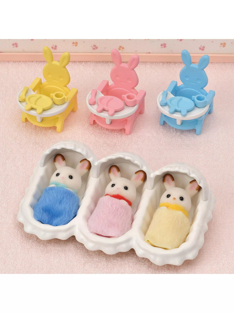 Sylvanian Families Triplets Care Set, imported from the UK