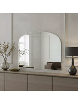 John Lewis Yearn Gilt Wood Framed Overmantel Wall Mirror, 70 x 92cm- Buy online at McGrocer