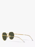 Ray-Ban Jack hexagonal sunglasses gold classic green, imported from the UK