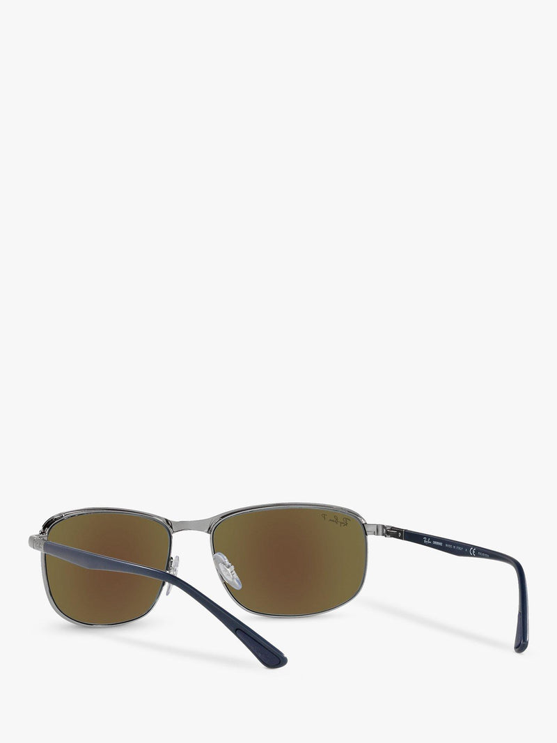 Ray-Ban RB3671CH pillow sunglasses blue frame (British brand)