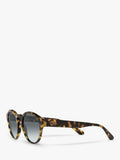 Giorgio Armani oval sunglasses yellow Havana grey gradient - British product