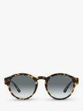 Giorgio Armani oval sunglasses yellow Havana grey gradient - British product