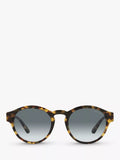 Giorgio Armani oval sunglasses yellow Havana grey gradient - British product